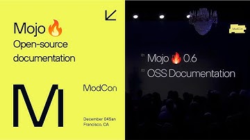 ModCon 2023: Open-sourcing Mojo🔥 Documentation