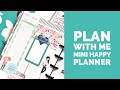 Plan With Me // Mini Dashboard Layout Happy Planner // Color Story // April 27-May 3, 2020