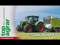 Saatengrüner Herausforderer: Claas Axion 830 im top agrar-Test