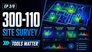 Cisco 300-110 WLSD Scenario Guide: Site Surveys & Planning Tools | Lesson 03