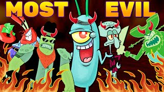 SpongeBob SquarePants Villains Ranked Evil to MOST Evil