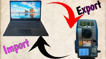 How to Transfer Data From Sokkia Total Station||Topcon OS series||Sokkia Fx Series#Import #Export