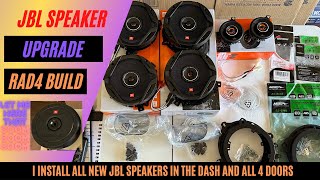 2023 Toyota Rav4 TRD PRO JBL Speaker upgrade and full install instructions Rad4 Build