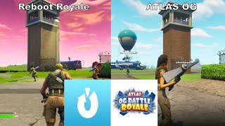 ATLAS OG BATTLE ROYALE VS Reboot Royale - OG Fortnite