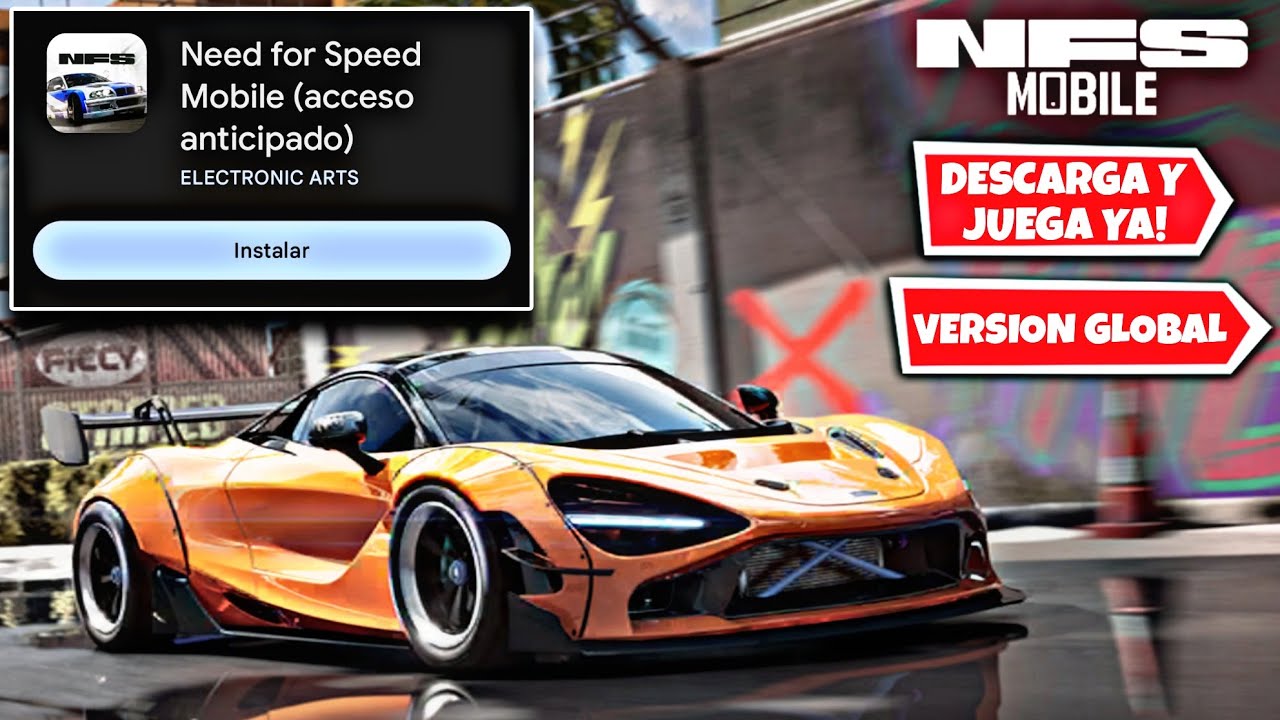 YA PUEDES DESCARGAR NEED FOR SPEED MOBILE PARA JUGAR SU VERSION