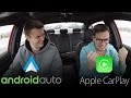 Android Auto vs Apple CarPlay REAL WORLD TEST - Yuri and Jakub Go For a Drive