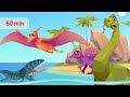 Relaxing Music | Dinosaurs | Brachiosaurus Spinosaurus Liopleurodon Dakosaurus  | Lullaby for Kids