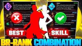 New ( BR-RANK ) Character Skill Combination | Best Br Rank Combination In Free Fire