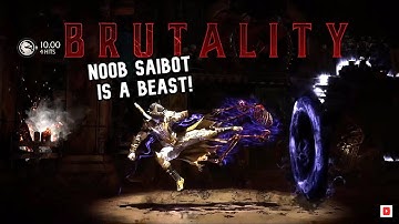 THE BEST NOOB SAIBOT BRUTALITY !!