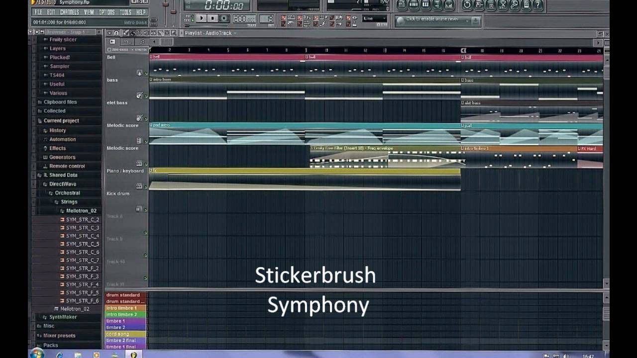 Fruity Loops 9 - Stickerbrush Symphony - YouTube