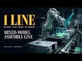 Mixed-Model Assembly Line — Vision + Barcode + Flexible Changeover | EVST