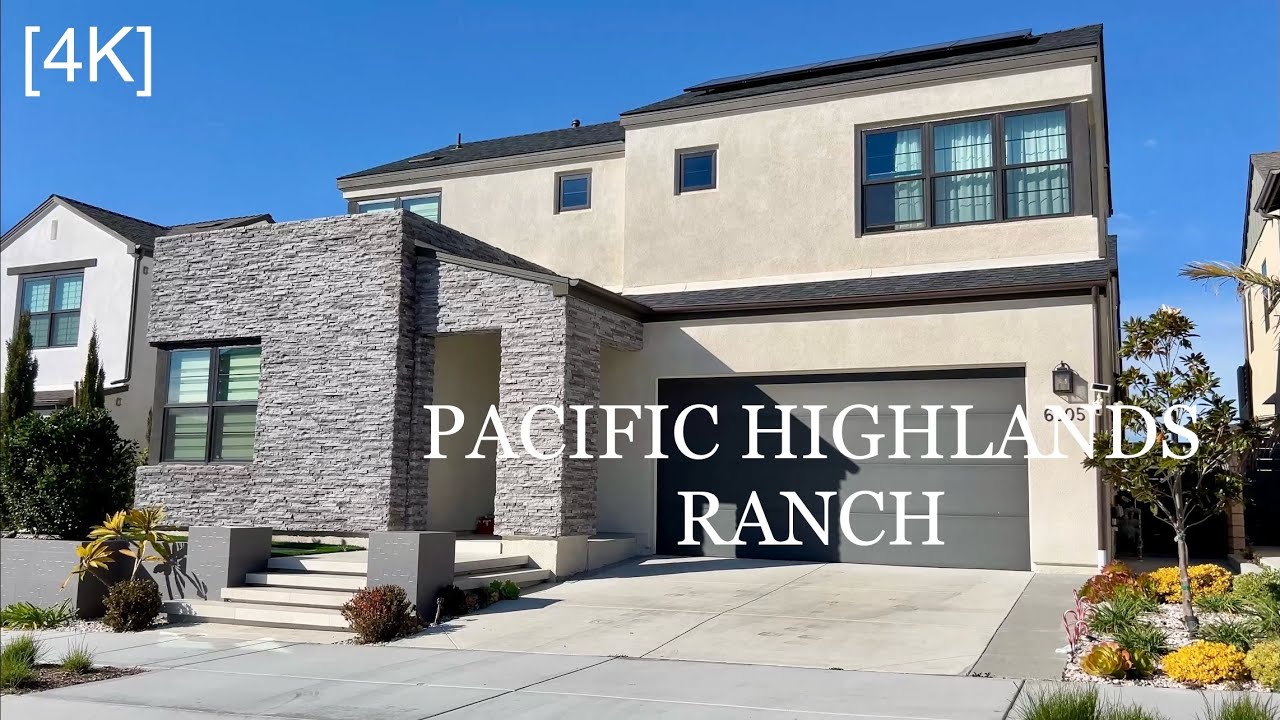 PACIFIC HIGHLANDS RANCH San Diego California driving tour [4K] YouTube