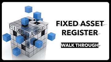 Fixed Asset Register on Excel