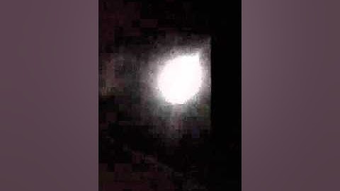 Strobe lights and fan