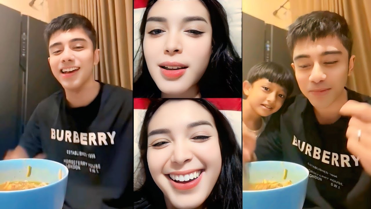 Live Mukbang Pedas! Claudia Andhara & Riza Syah Curhat Seru 🍜