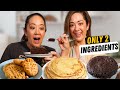 You can make keto cookies  cake with only 2 ingredients