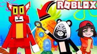 ПОДЖАРИМ КОТА в КИТТИ 5 эпизод! Машка Убивашка и Панда в Kitty CHAPTER 5 в Roblox