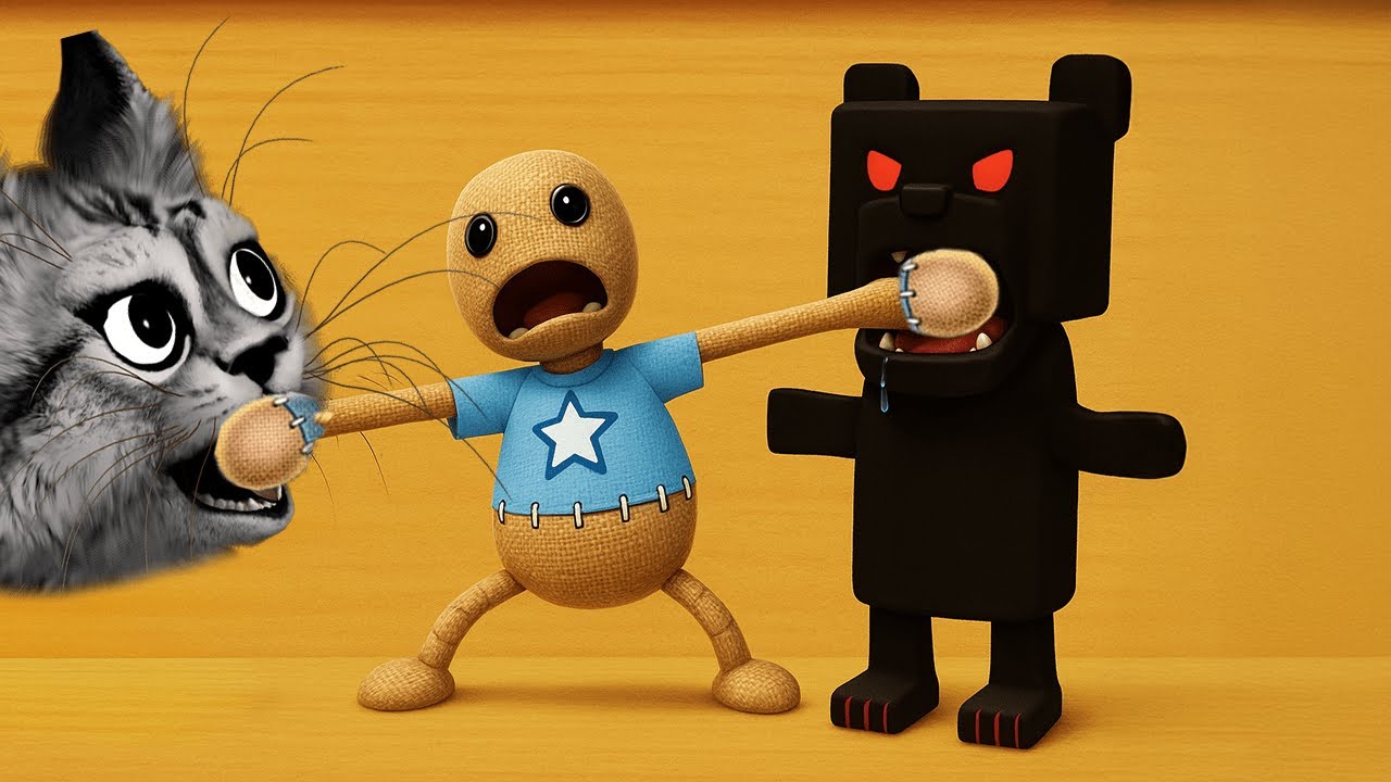 Süper Ayı ''ARKADAŞIMI YEDİ''😱😱 Kick the Buddy