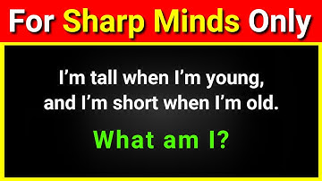 Can You Solve These 25 Challenging Riddles? | Test Your Brainpower!