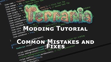 OUTDATED! - Terraria Modding Tutorial - Common Mistakes and Fixes - tModLoader 0.10