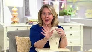 EternaGold 14K Gold Herringbone Necklace, 3.8-4.2g on QVC