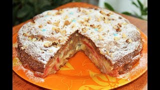 "ЛЕНИВАЯ" ШАРЛОТКА с РАНЕТКАМИ (или яблоками), вкусно и просто! "ЛЕНИВАЯ" ШАРЛОТКА с РАНЕТКАМИ (или яблоками), вкусно и просто!