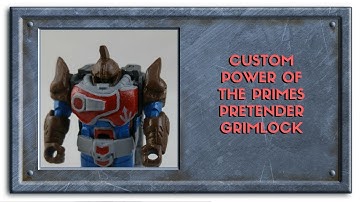 Custom Power of the Primes Pretender Grimlock