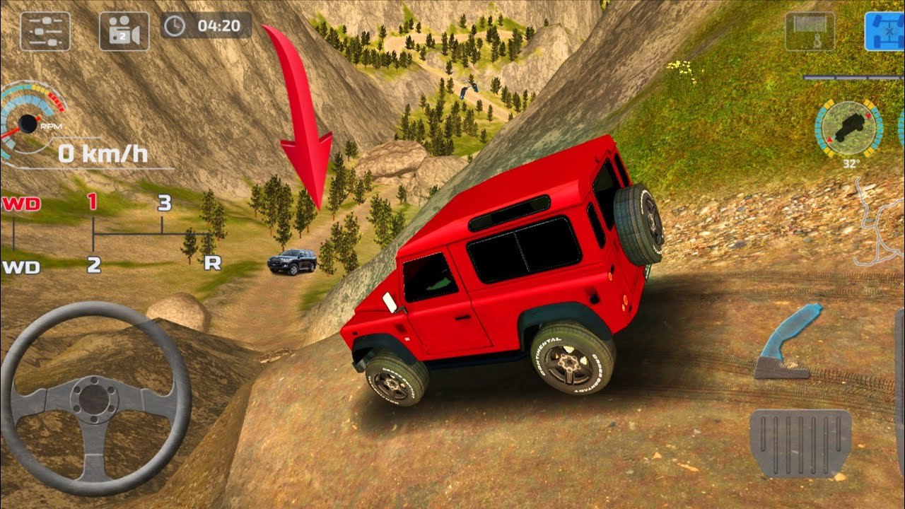 🔥 Offroad Drive Desert Gameplay for Android | Extreme 4x4 Adventure in Desert Sand 🌵🚙 Laval 10 Thar