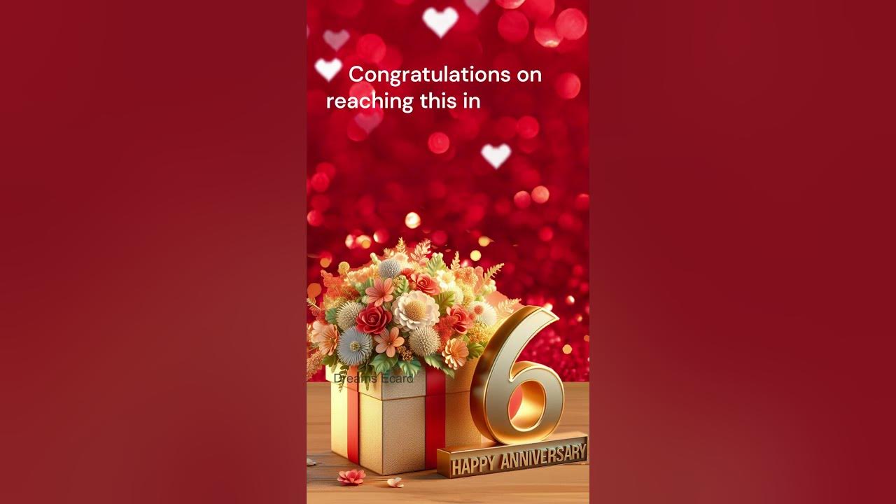 Happy 6th Wedding Anniversary Wishes Best 6th Anniversary Wishes for Couple anniversary 
