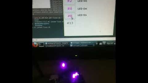Led toggle java app for arduino