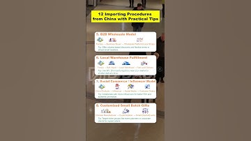 12 Importing Procedures from China with Practical Tips
