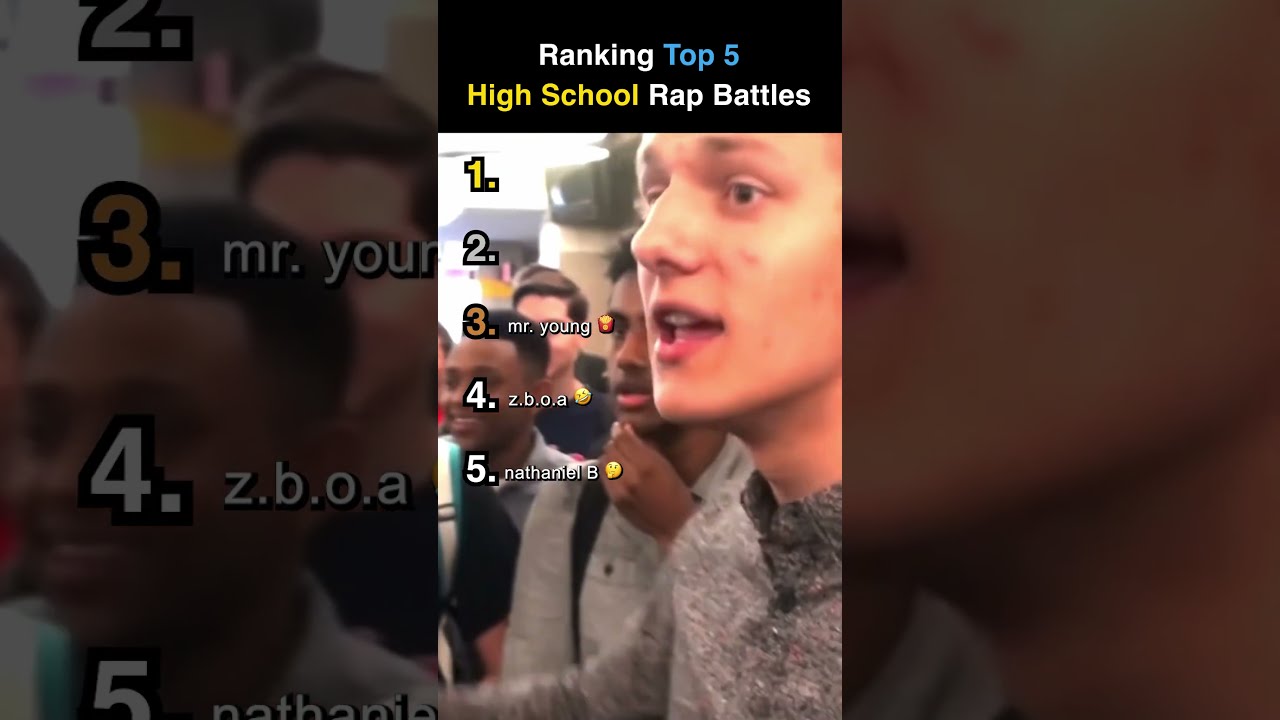 Ranking High School Rap Battle Top 5 Funniest Moments Shorts Funny