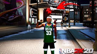 HOW TO GET A YOUTUBE LOGO IN NBA 2K20 (easy)