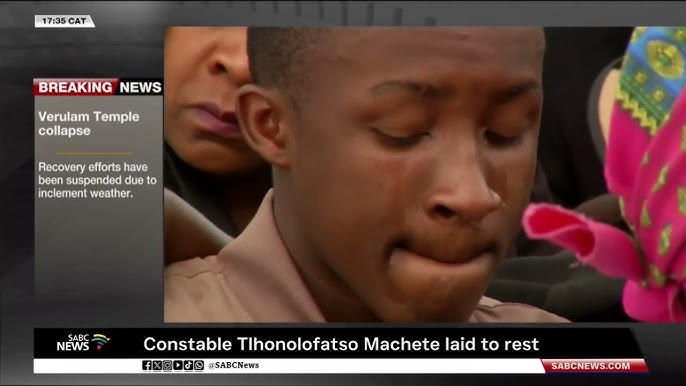 Constable Tlhonolofatso Machete laid to rest