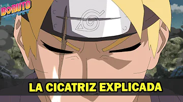 ¿Quién le hizo la cicatriz a Boruto?