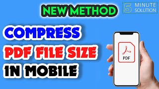 How to compress pdf file size in mobile 2024 [EASY] screenshot 5