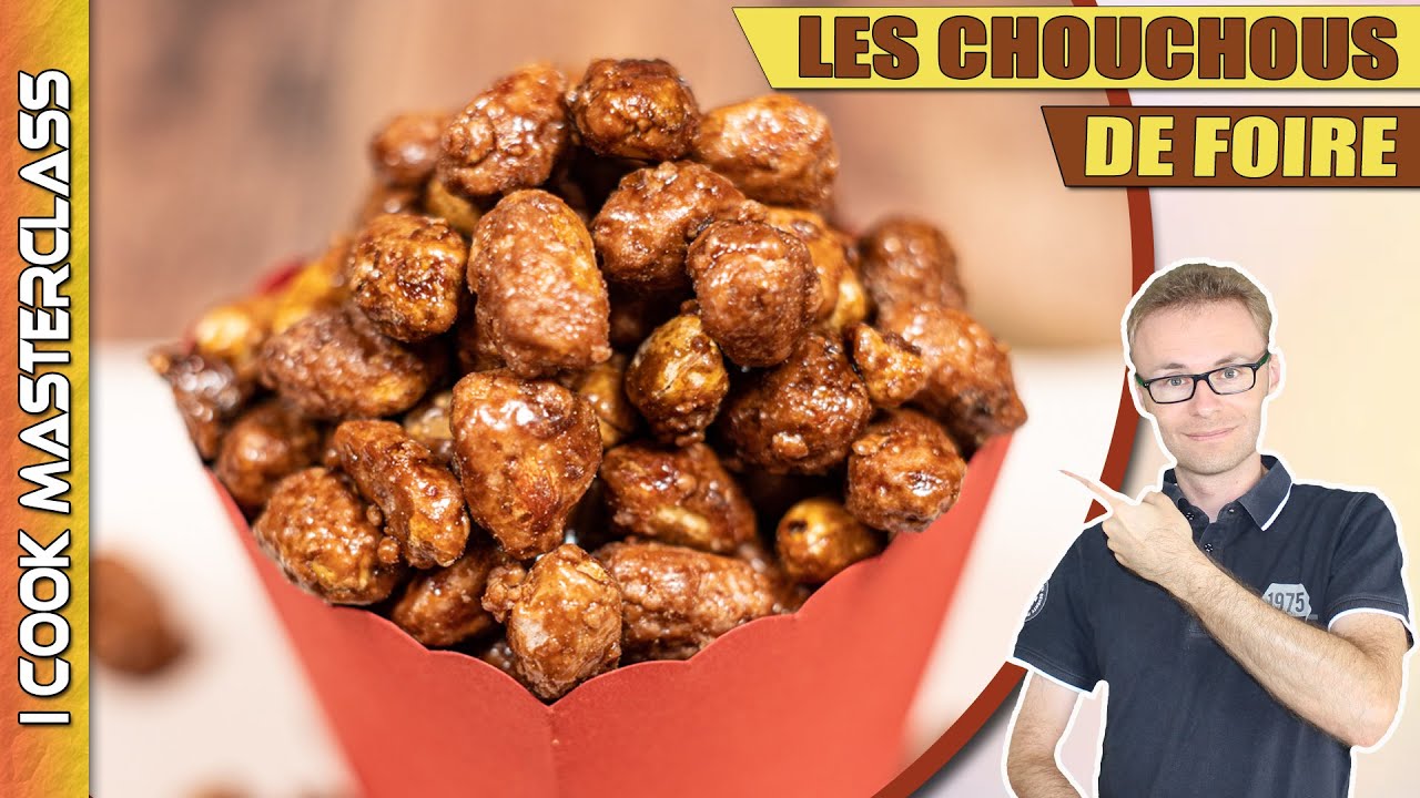 ✓ LES CHOUCHOUS COMME SUR LA FOIRE : La recette de ces