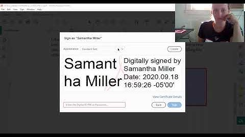 How to install your Notary digital certificate, and digitally sign your oath of office using adobe
