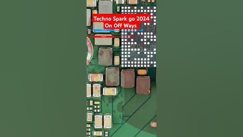 Techno Spark go 2024 On Off Ways #mobilerepairing #mobilerepair