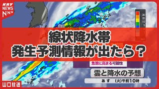 【線状降水帯】発生予測で命を守るために－天気のミカタ－