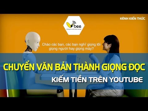 Công cụ chuyển VĂN BẢN thành GIỌNG NÓI TIẾNG VIỆT | Text to speech