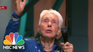 Wally Funk On Blue Origin Space Flight: 