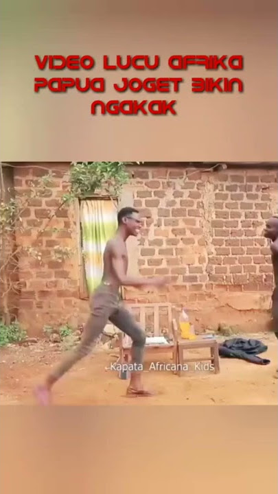video joget lucu afrika papua bikin ngakak ketawa terus 😂😂