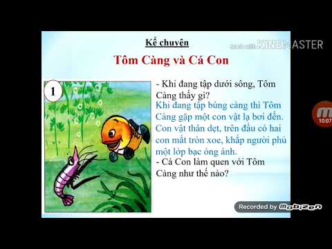 Tuần 26 - Kể chuyện - Bài: Tôm Càng và Cá Con.