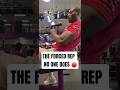 FORCED REPS No One Does This!  Biceps Cable Curl : Tall King Lifter Hack 5 #BicepWars #gymhacks