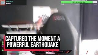 Turkey: gamer's livestream captures moment earthquake hits İzmirv | Cobrapost