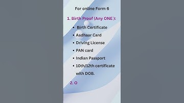 2025 SIR Voter List Update | Name Missing? Form 6 Guide | Online Apply Steps #election2025