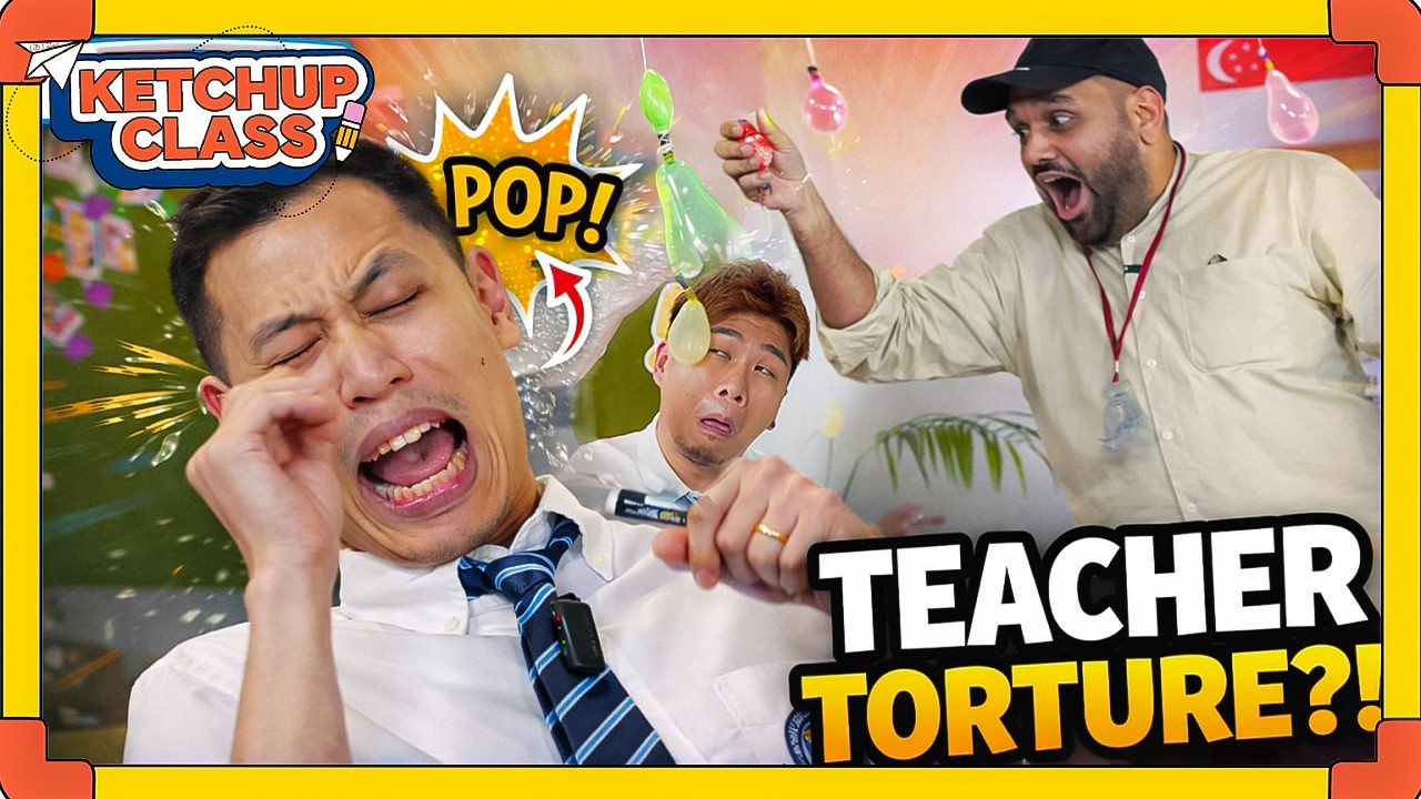Wrong Answer = Balloon Torture?!| Ketchup Class EP6 - YouTube