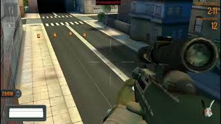 #game #tiro #sniper #natocadocoelho                       Sniper 3D missão diária #1 Fuga da prisão. screenshot 1