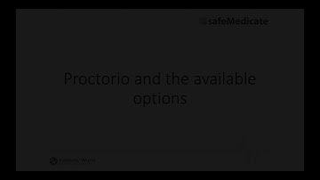 How to use Proctorio and set up a proctored assessment.